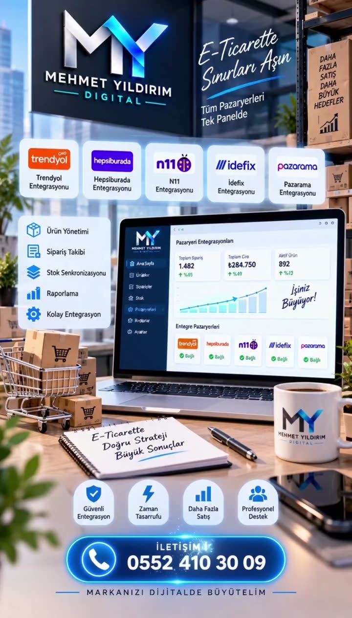E-ticaret pazaryeri entegrasyon paneli