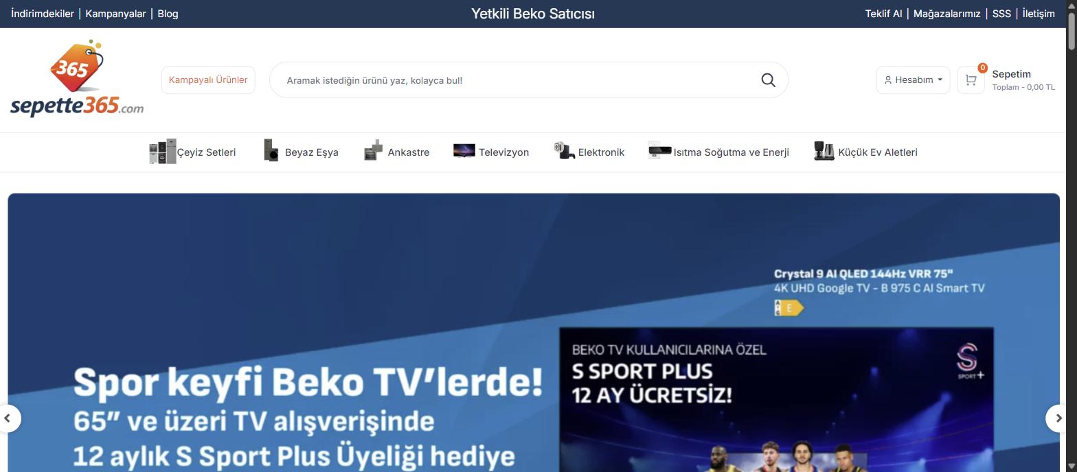 sepette365.com ana sayfası